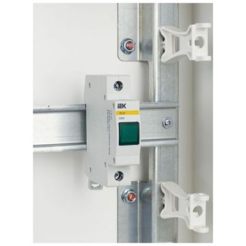 Лампа сигнальная ИЭК ЛС-47 зелёный KARAT IEK MLS10-230-K06