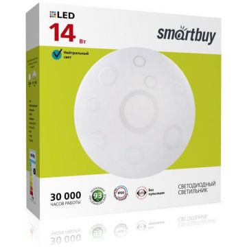 Светодиодный потолочный светильник (LED) Smartbuy (Смартбай) 14W Ring (SBL-Ring-14-W-6K)