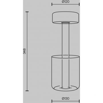 Настольная лампа Maytoni (Майтони) светодиодная диммируемая AI Collaboration MOD229TL-L3W3K1