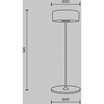 Настольная лампа Maytoni (Майтони) светодиодная диммируемая AI Collaboration MOD229TL-L3W3K2