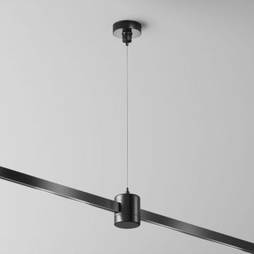 Подвес тросовый с прямым коннектор Maytoni (Майтони)ом питания Flarity TRA157SW-IPC1-B