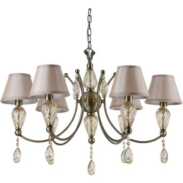 Подвесная люстра Maytoni Murano RC855-PL-06-R