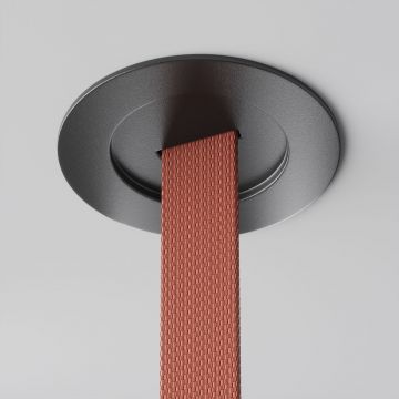 Потолочная чаша встраиваемая Maytoni (Майтони) с коннектором питания черная Parity TRA130RSC-2B