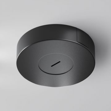 Потолочная чаша накладная Maytoni (Майтони) с коннектором питания черная комплект Parity TRA130SC-1B