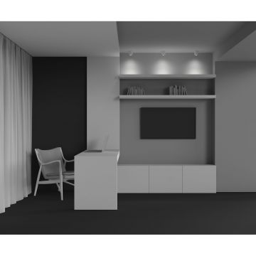 Потолочный светодиодный диммируемый светильник Maytoni (Майтони) Alfa LED C064CL-L12W4K-D