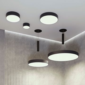 Потолочный светодиодный светильник Maytoni (Майтони) Zon C067CL-L12B4K