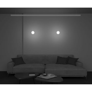 Трековый магнитный диммируемый светильник Maytoni (Майтони) Exility Luna Dim Dali (Дали) TR039-4-5WTW-DD-W