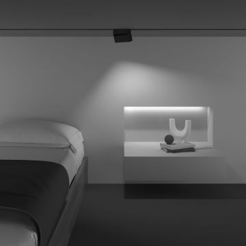 Трековый магнитный светодиодный светильник Maytoni (Майтони) Points Rot Gravity TR077-2-10W3K-B