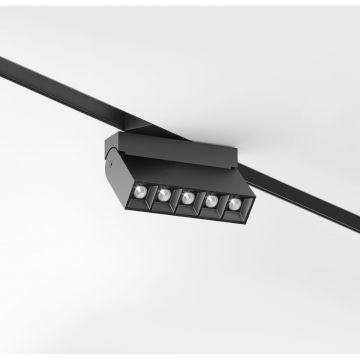 Трековый магнитный светодиодный светильник Maytoni (Майтони) Points Rot Gravity TR077-2-10W4K-B