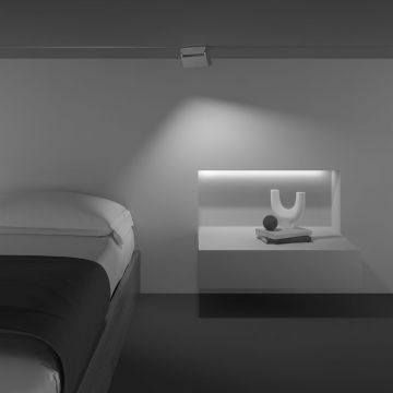 Трековый магнитный светодиодный светильник Maytoni (Майтони) Points Rot Gravity TR077-2-10W4K-W