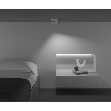 Трековый магнитный светодиодный светильник Maytoni (Майтони) Points Rot Gravity TR077-2-10W4K-W