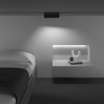 Трековый магнитный светодиодный светильник Maytoni (Майтони) Points Rot Gravity TR077-2-20W4K-B