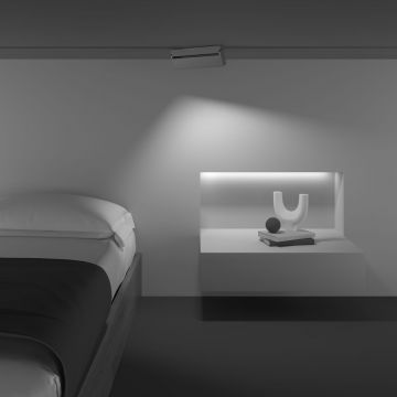 Трековый магнитный светодиодный светильник Maytoni (Майтони) Points Rot Gravity TR077-2-20W4K-W