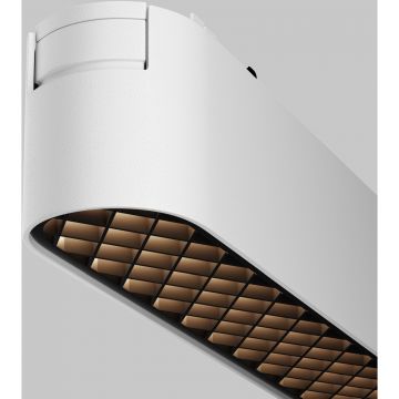 Трековый магнитный светодиодный светильник Maytoni (Майтони) Radity Basis Grid TR084-1-12W4K-W