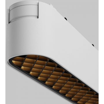 Трековый магнитный светодиодный светильник Maytoni (Майтони) Radity Basis Grid TR084-1-6W3K-W