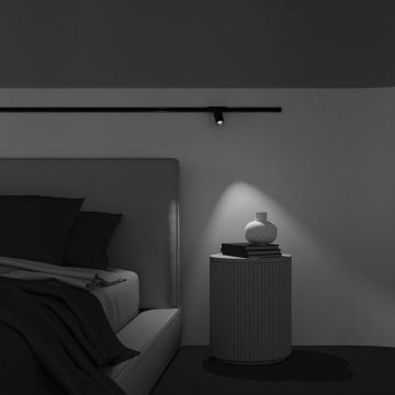 Трековый магнитный светодиодный светильник Maytoni (Майтони) Radity Focus LED TR103-1-12W3K-M-B