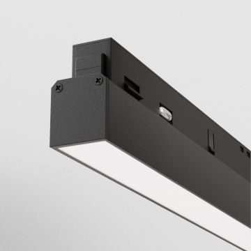 Трековый магнитный светодиодный светильник Maytoni диммируемый Exility Basis TR030-4-24W3K-WW-DS-B