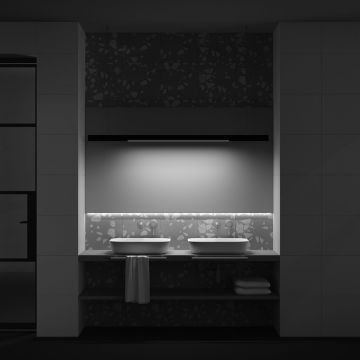 Трековый магнитный светодиодный светильник Maytoni (Майтони) диммируемый Exility Basis TR030-4-30W3K-WW-DS-B