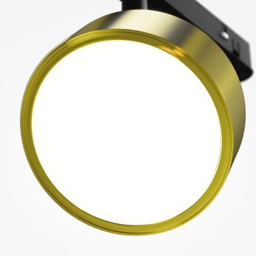 Трековый магнитный светодиодный светильник Maytoni (Майтони) диммируемый Exility Rado TR040-4-18W3K-DS-BBS