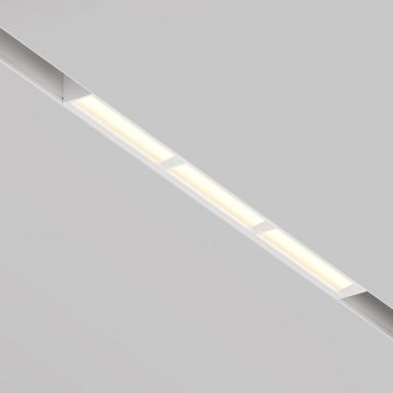 Трековый однофазный магнитный светодиодный светильник Maytoni (Майтони) Exility Parete TR106-2-18W3K-W