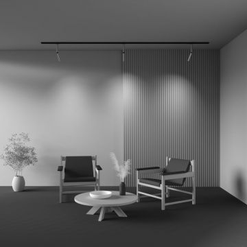 Трековый однофазный светодиодный светильник Maytoni (Майтони) Unity Focus T TR142-1-6W3K-BS