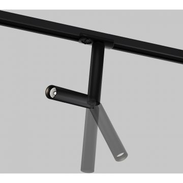 Трековый однофазный светодиодный светильник Maytoni (Майтони) Unity Focus T TR142-1-6W4K-B