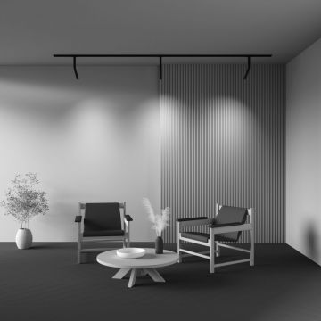 Трековый однофазный светодиодный светильник Maytoni (Майтони) Unity Focus T TR142-1-6W4K-B