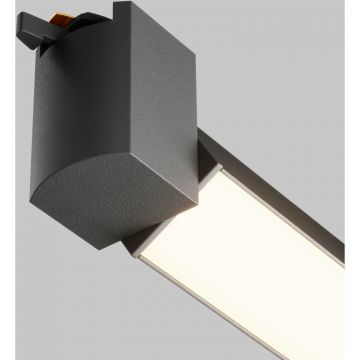 Трековый однофазный светодиодный светильник Maytoni (Майтони) Unity Basis Rot TR104-1-20W3K-B