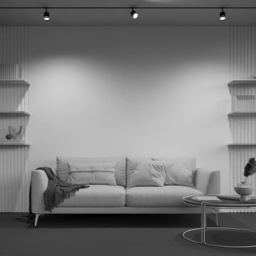 Трековый однофазный светодиодный светильник Maytoni (Майтони) Unity Orlo TR085-1-5W3K-B