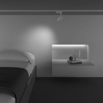 Трековый однофазный светодиодный светильник Maytoni (Майтони) Unity Vuoro TR003-1-6W3K-M-W