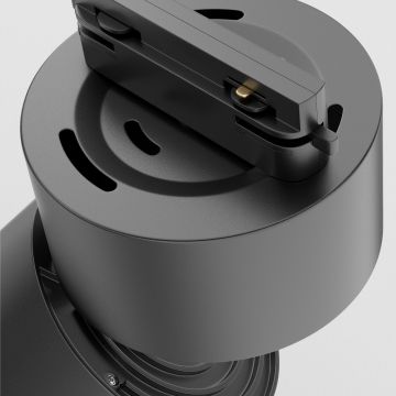 Трековый однофазный светодиодный светильник Maytoni (Майтони) диммируемый Unity Yin TR084-1-15W3K-D-B