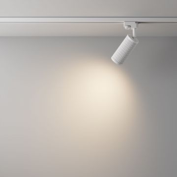 Трековый светильник Maytoni (Майтони) для однофазного шинопровода Unity Focus Design TR011-1-GU10-W