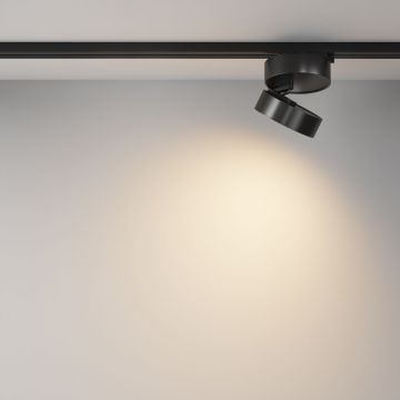 Трековый светильник Maytoni (Майтони) для однофазного шинопровода Unity Onda TR007-1-18W3K-B