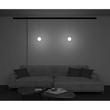 Трековый светодиодный диммируемый светильник Maytoni (Майтони) Exility Luna Dim Dali (Дали) TR039-4-5WTW-DD-B