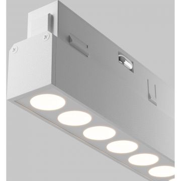 Трековый светодиодный диммируемый светильник Maytoni (Майтони) Exility Points Dim Dali (Дали) TR031-4-18WTW-DD-W