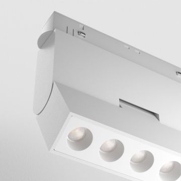 Трековый светодиодный диммируемый светильник Maytoni (Майтони) Exility Points rot Dim Dali (Дали) TR033-4-12WTW-DD-W