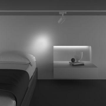 Трековый трехфазный светодиодный светильник Maytoni (Майтони) Trinity Vuoro TR029-3-10W3K-S-W