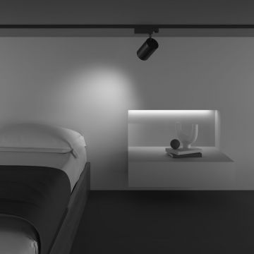 Трековый трехфазный светодиодный светильник Maytoni (Майтони) Trinity Vuoro TR029-3-20W4K-M-B