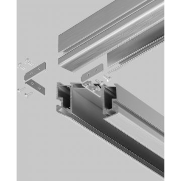 Угловой вертикальный соединитель Maytoni (Майтони) для профиля Exility, 2 шт в упаковке TRA034ICL-MP