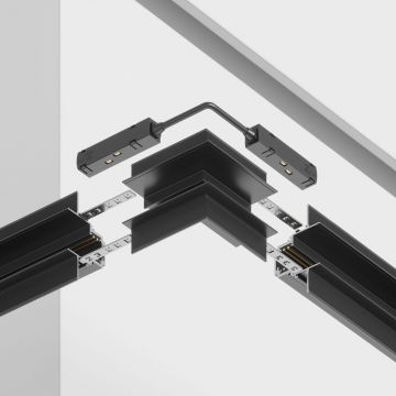 Угол Maytoni (Майтони) внешний для встраиваемого магнитного шинопровода Gravity TRX010OCL-22B