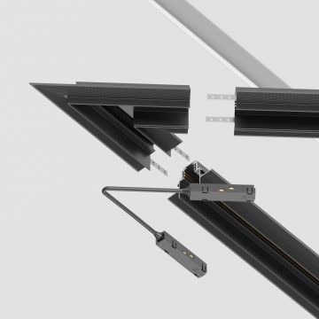 Угол Maytoni (Майтони) для соединения 45 встраиваемого однофазного шинопровода Gravity TRA010CLS-42B