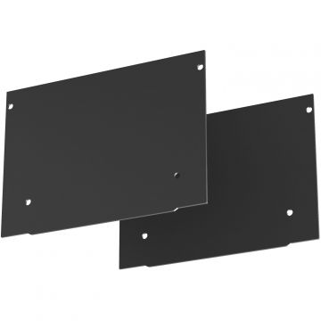 Заглушка декоративная Maytoni (Майтони) черная - 2шт.+ 8 саморезов для профиля ALM-11681-PL-B-2M ALM013EC-PL-B