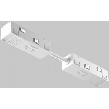 Коннектор Maytoni (Майтони) питания прямой гибкий 5см Exility TRA034CPC-42W-5-1