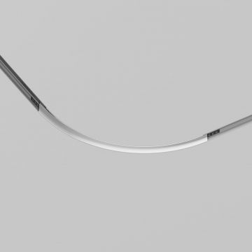 Коннектор Maytoni (Майтони) радиусный R300 Exility встраиваемый под ГКЛ 12,5мм, белый TRA044-angle.12W