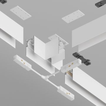 Коннектор Maytoni (Майтони) Т-образный для накладного магнитного шинопровода Gravity TRA010CT-41W