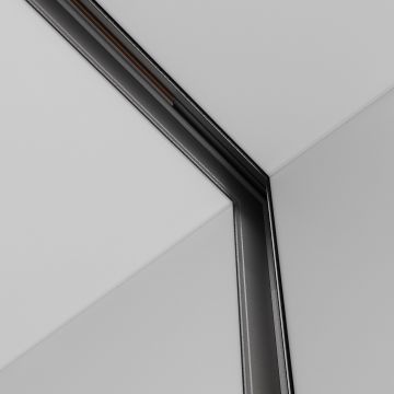 Коннектор Maytoni (Майтони) угловой внутренний Exility встраиваемый под ГКЛ 12,5мм, черный TRA034ICL-42.12B