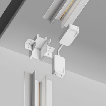 Коннектор Maytoni (Майтони) угловой внутренний Radity встраиваемый Radity TRA084CT-12W