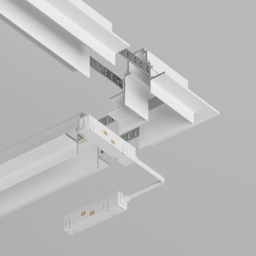 Коннектор Maytoni (Майтони) угловой для встраиваемого магнитного шинопровода S35 TRA004CL-22W