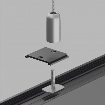 Крепление Maytoni (Майтони) для тросового подвеса магнитного шинопровода S35 TRA004HP-21B