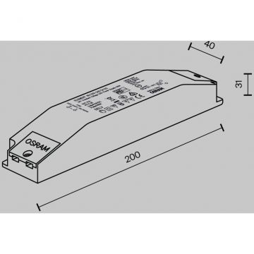 Блок питания Maytoni (Майтони) для трековой системы Power Supply Magnetic 60/220-240/24 G2